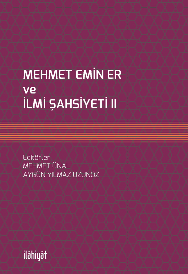 Mehmet Emin Er ve İlmi Şahsiyeti